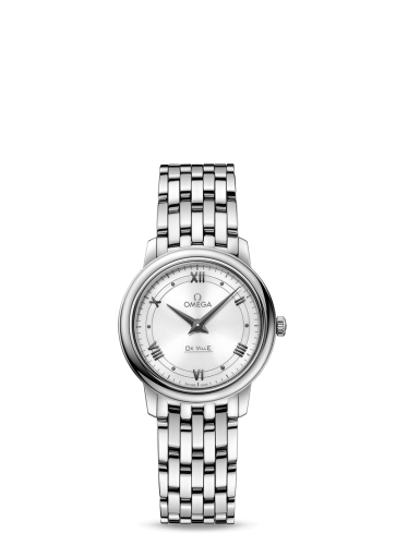 Omega De Ville Prestige Quartz 27.4 Stainless Steel / Vintage Silver / Bracelet